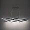Dweled Parallax 55in LED Linear Pendant 3000K in Black PD-731 - alternate 4